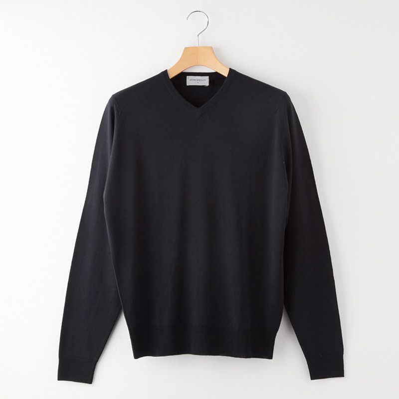 メンズ ウール 長袖vネックニット メンズ レディースニットのjohn Smedley ジョンスメドレー 公式オンラインショップ
