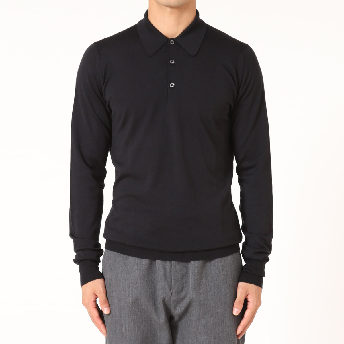 メンズ 長袖ポロネックニット メンズ レディースニットのjohn Smedley ジョンスメドレー 公式オンラインショップ