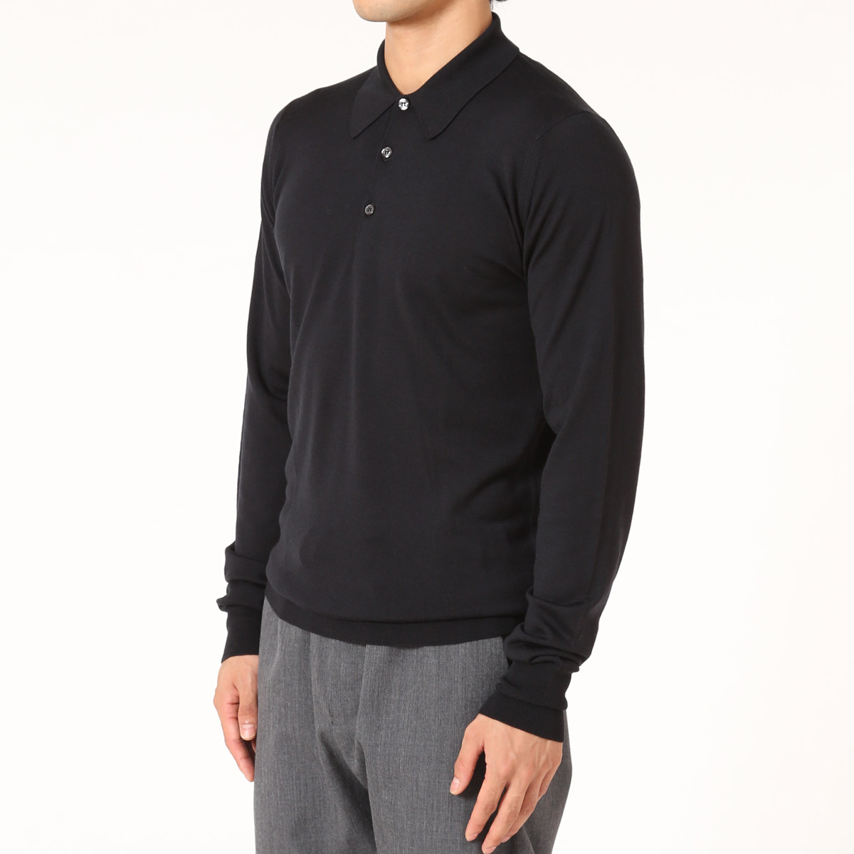メンズ 長袖ポロネックニット メンズ レディースニットのjohn Smedley ジョンスメドレー 公式オンラインショップ