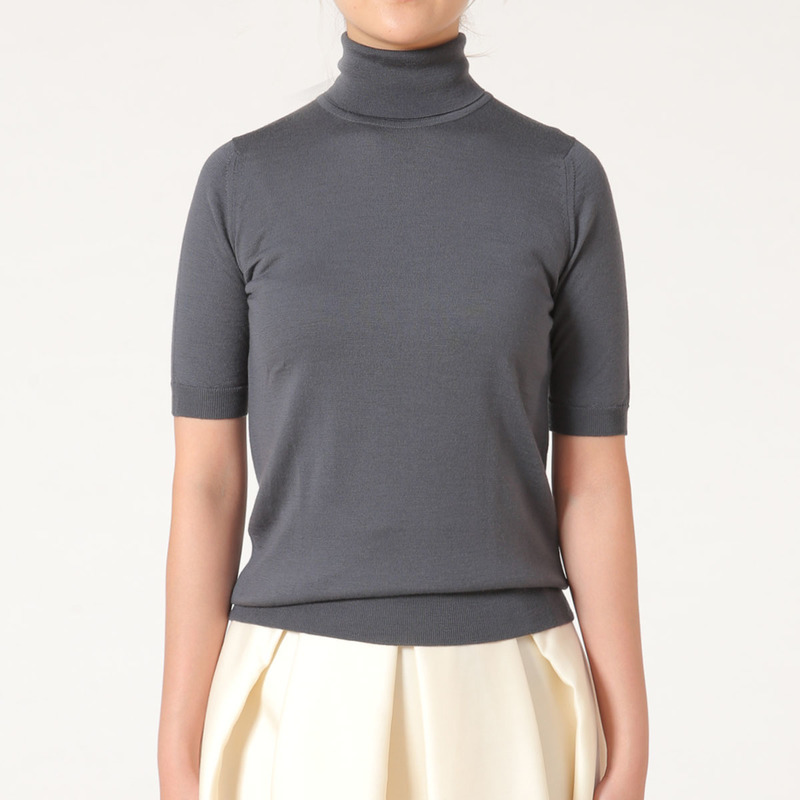 レディース 半袖タートルネックニット メンズ レディースニットのjohn Smedley ジョンスメドレー 公式オンラインショップ