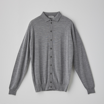 メンズ 30g長袖襟付きカーディガン メンズ レディースニットのjohn Smedley ジョンスメドレー 公式オンラインショップ