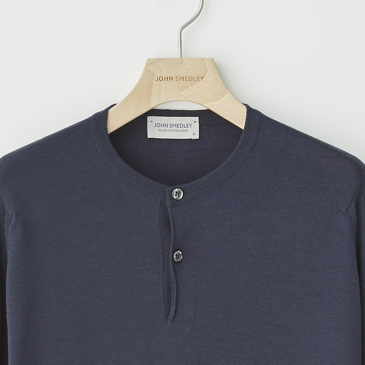 メンズ 長袖ヘンリーネックニット メンズ レディースニットのjohn Smedley ジョンスメドレー 公式オンラインショップ
