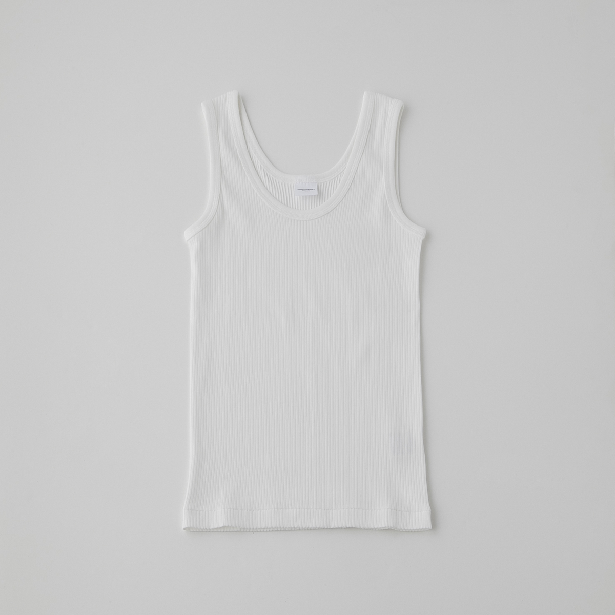 レディース リブタンクトップ メンズ レディースニットのjohn