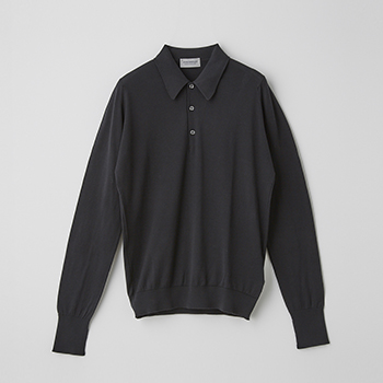 メンズ 長袖 ニット ポロシャツ メンズ レディースニットのjohn Smedley ジョンスメドレー 公式オンラインショップ