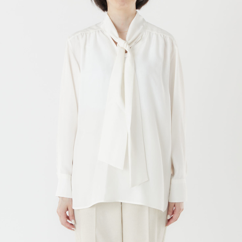 レディース シルクボウタイブラウス メンズ レディースニットのjohn Smedley ジョンスメドレー 公式オンラインショップ