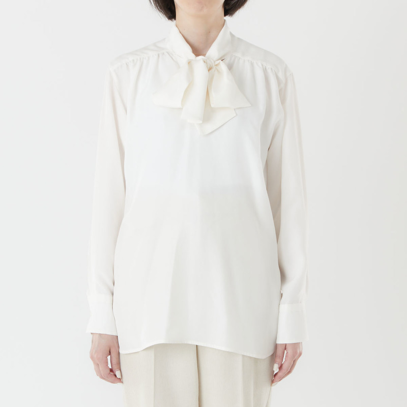 レディース シルクボウタイブラウス メンズ レディースニットのjohn Smedley ジョンスメドレー 公式オンラインショップ
