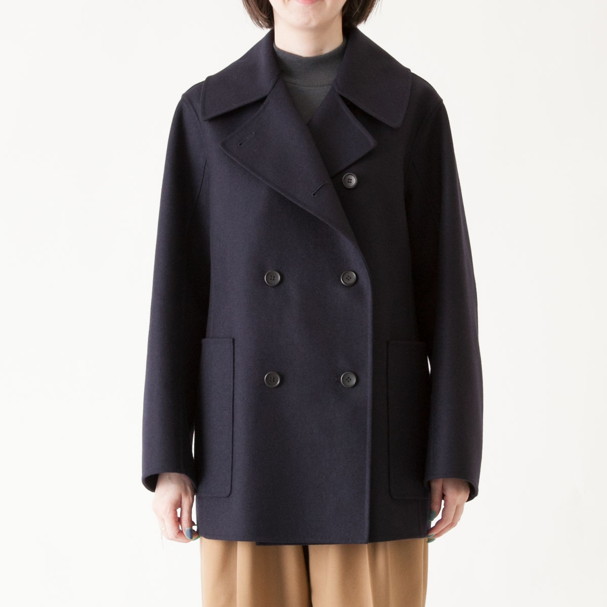 保障 UNIQLO ジルサンダー ユニクロ j ダブルフェイス Pコート 