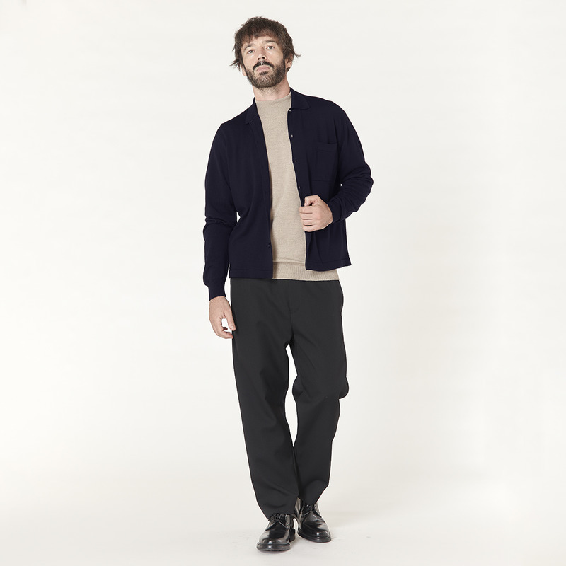 メンズ 24g 長袖シャツカーディガンニット メンズ レディースニットのjohn Smedley ジョンスメドレー 公式オンラインショップ