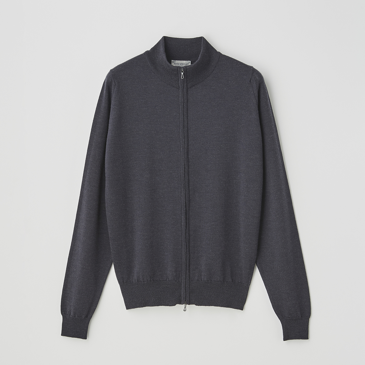 メンズ 24g フロントジップスタンドカラーニット メンズ レディースニットのjohn Smedley ジョンスメドレー 公式オンラインショップ
