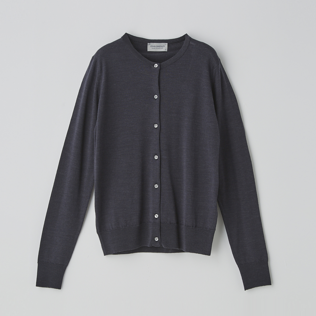 レディース 30g 長袖クルーネックカーディガン メンズ レディースニットのjohn Smedley ジョンスメドレー 公式オンラインショップ