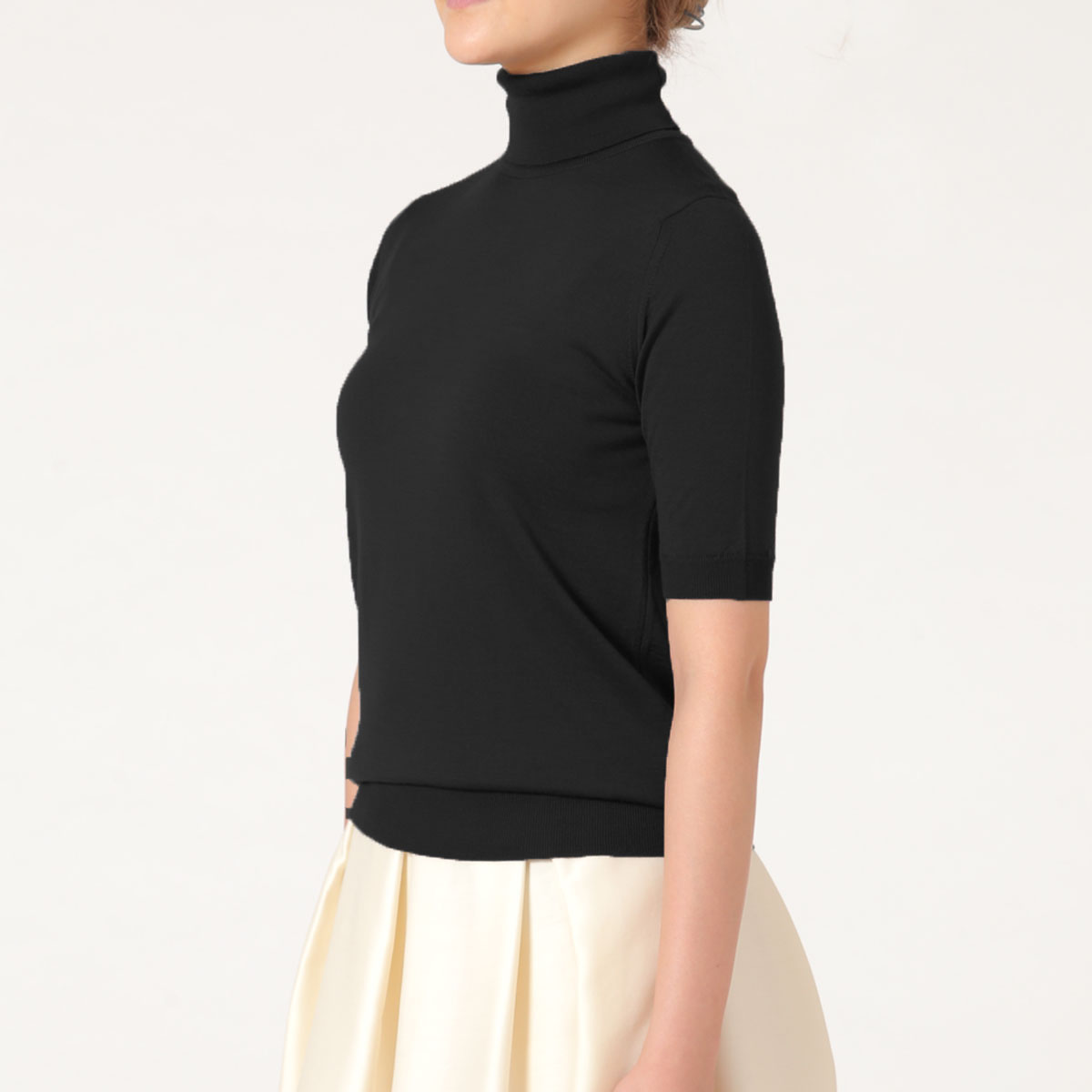 レディース 30g 半袖タートルネックニット メンズ レディースニットのjohn Smedley ジョンスメドレー 公式オンラインショップ