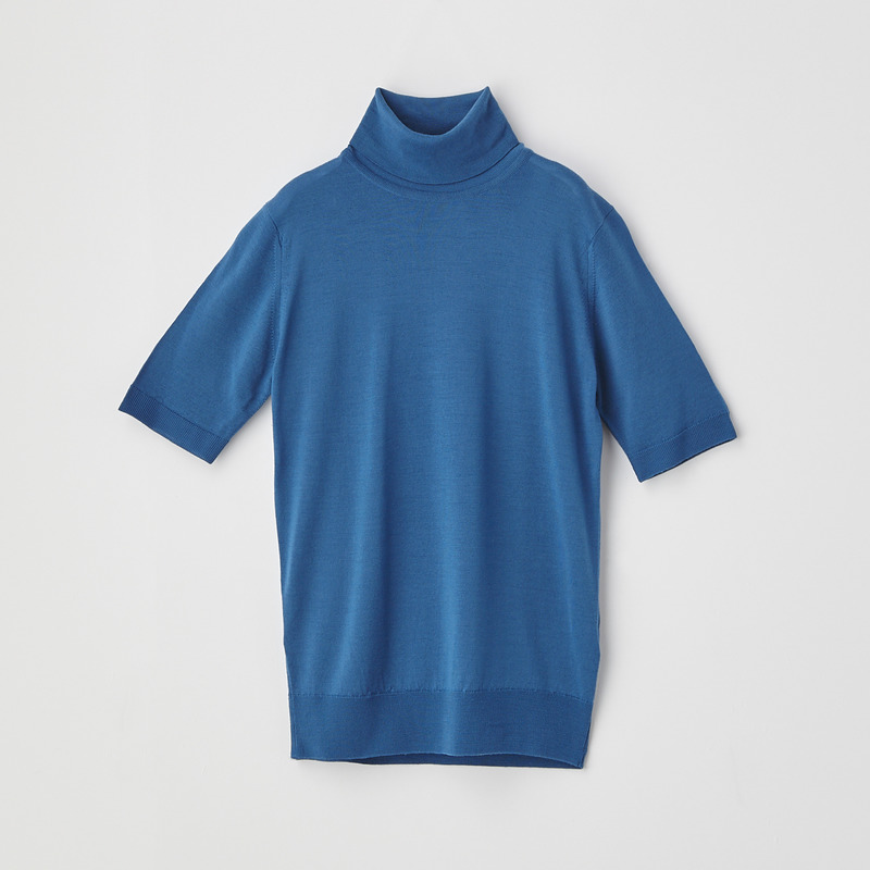 レディース 30g 半袖タートルネックニット メンズ レディースニットのjohn Smedley ジョンスメドレー 公式オンラインショップ