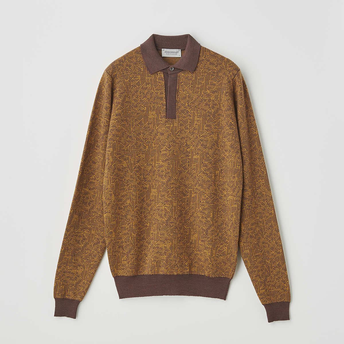 メンズ 長袖ニットポロシャツ メンズ レディースニットのjohn Smedley ジョンスメドレー 公式オンラインショップ