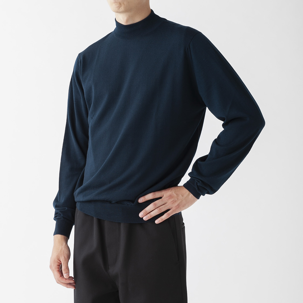 メンズ 30g 長袖モックネックニット メンズ レディースニットのjohn Smedley ジョンスメドレー 公式オンラインショップ