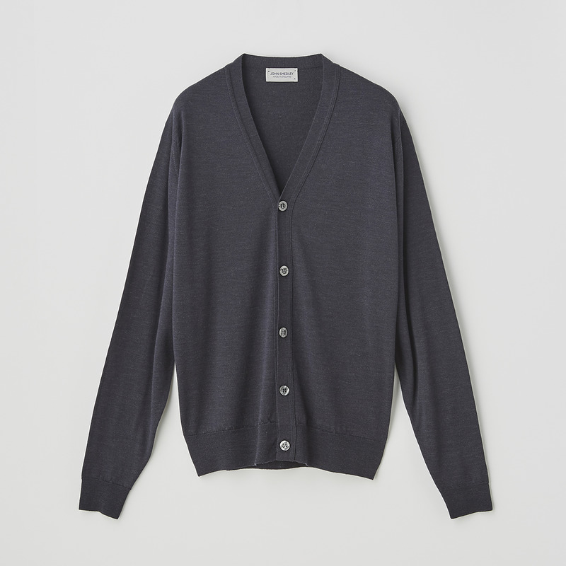 メンズ 30g 長袖vネックカーディガン メンズ レディースニットのjohn Smedley ジョンスメドレー 公式オンラインショップ