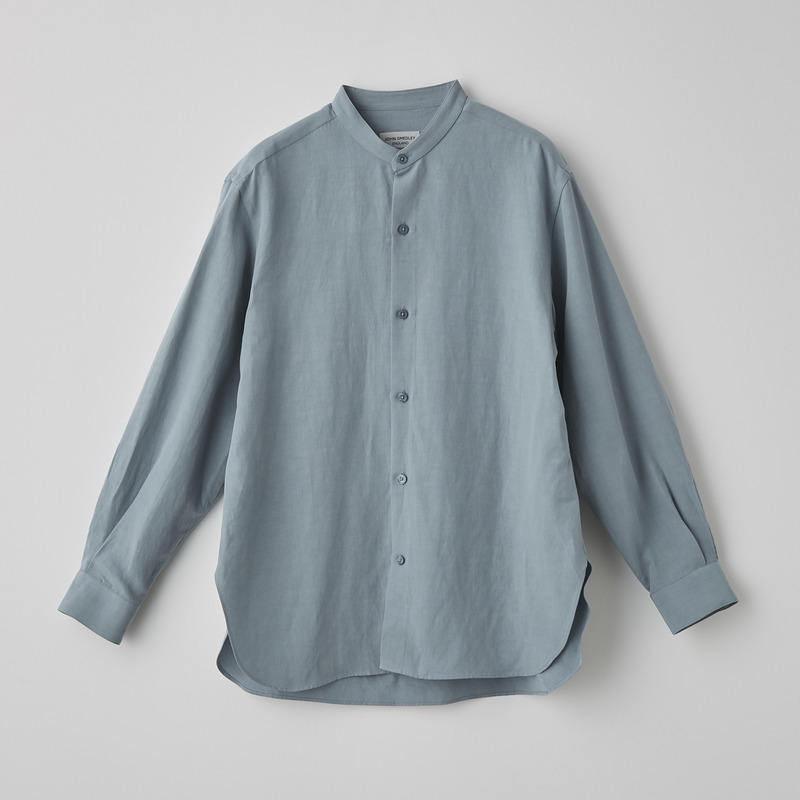 メンズ ビスコースリネンバンドカラーシャツ メンズ レディースニットのjohn Smedley ジョンスメドレー 公式オンラインショップ メンズ ビスコースリネンバンドカラーシャツ メンズ レディースニットのjohn Smedley ジョンスメドレー 公式オンラインショップ