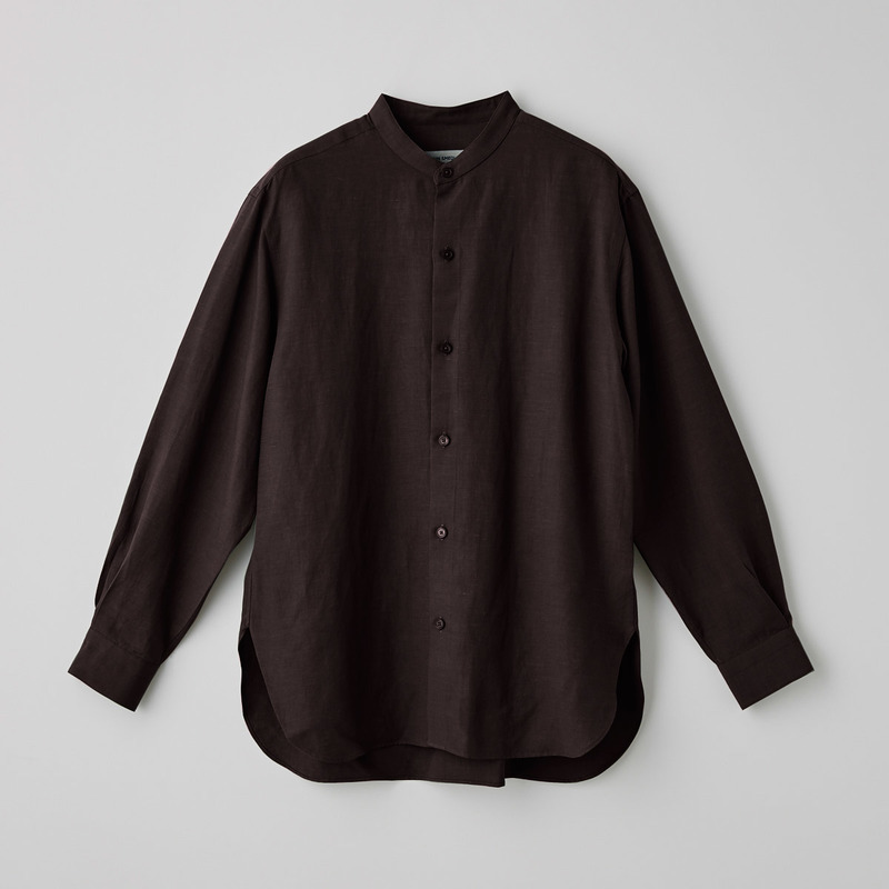 メンズ ビスコースリネンバンドカラーシャツ メンズ レディースニットのjohn Smedley ジョンスメドレー 公式オンラインショップ