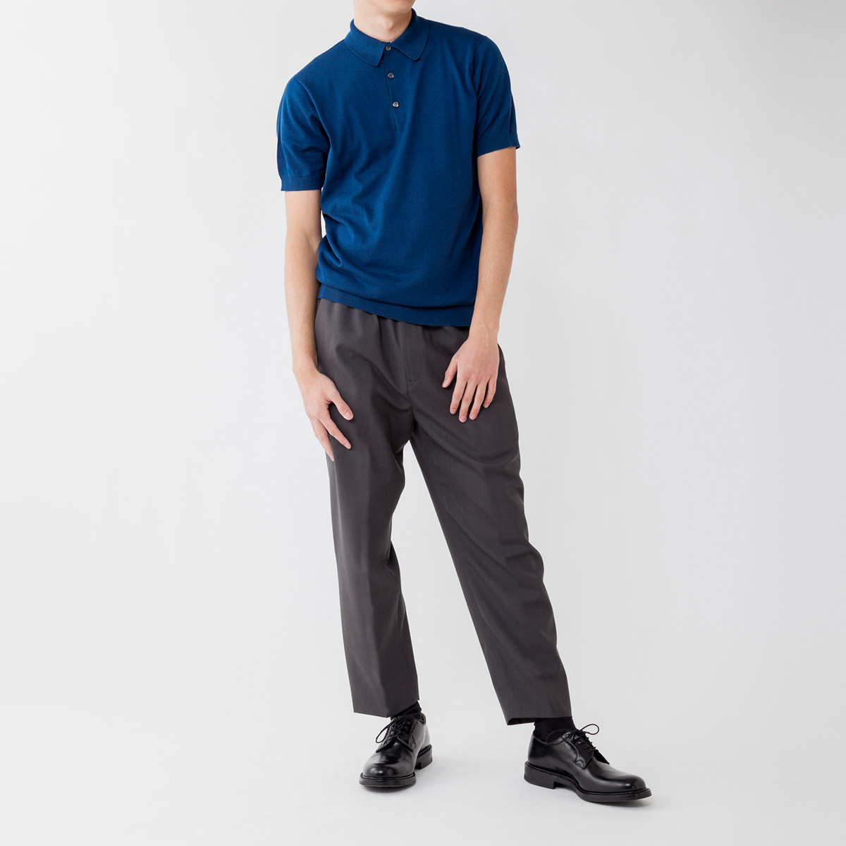 メンズ ウォッシャブルウールイージーパンツ メンズ レディースニットのjohn Smedley ジョンスメドレー 公式オンラインショップ