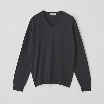メンズ 30g 長袖vネックニット メンズ レディースニットのjohn Smedley ジョンスメドレー 公式オンラインショップ
