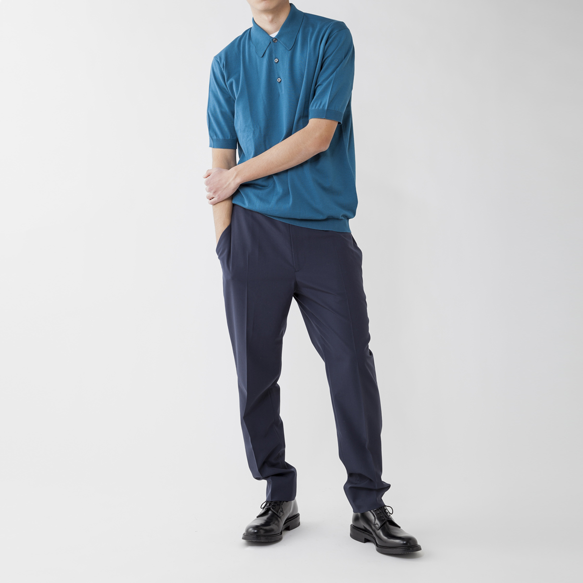 メンズ 半袖 ニット ポロシャツ メンズ レディースニットのjohn Smedley ジョンスメドレー 公式オンラインショップ