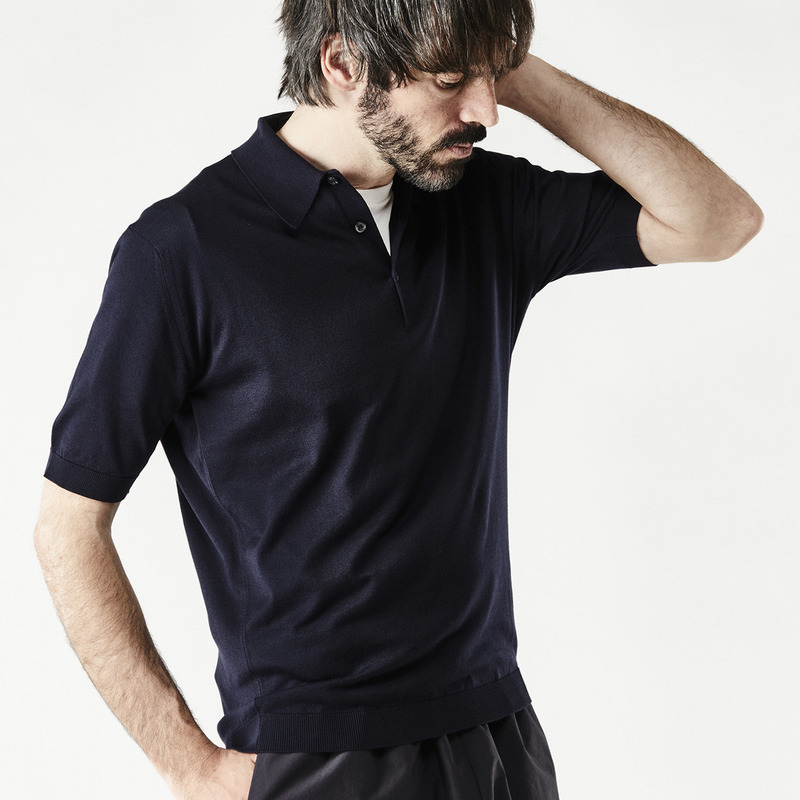 メンズ 半袖 ニット ポロシャツ メンズ レディースニットのjohn Smedley ジョンスメドレー 公式オンラインショップ