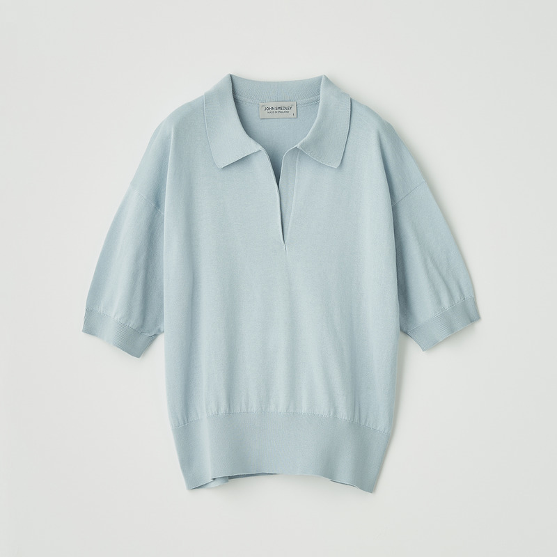 レディース 半袖スキッパー ニット ポロシャツ メンズ レディースニットのjohn Smedley ジョンスメドレー 公式オンラインショップ レディース 半袖スキッパー ニット ポロシャツ メンズ レディースニットのjohn Smedley ジョンスメドレー 公式オンラインショップ