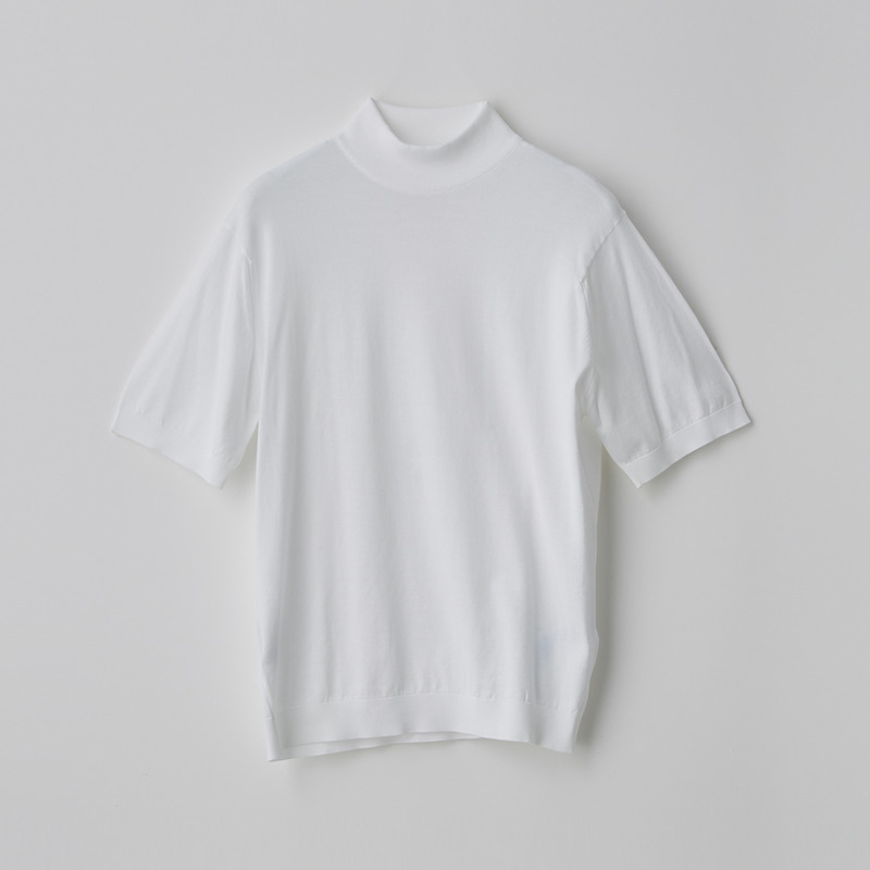 メンズ 30g 半袖モックネックニット メンズ レディースニットのjohn Smedley ジョンスメドレー 公式オンラインショップ