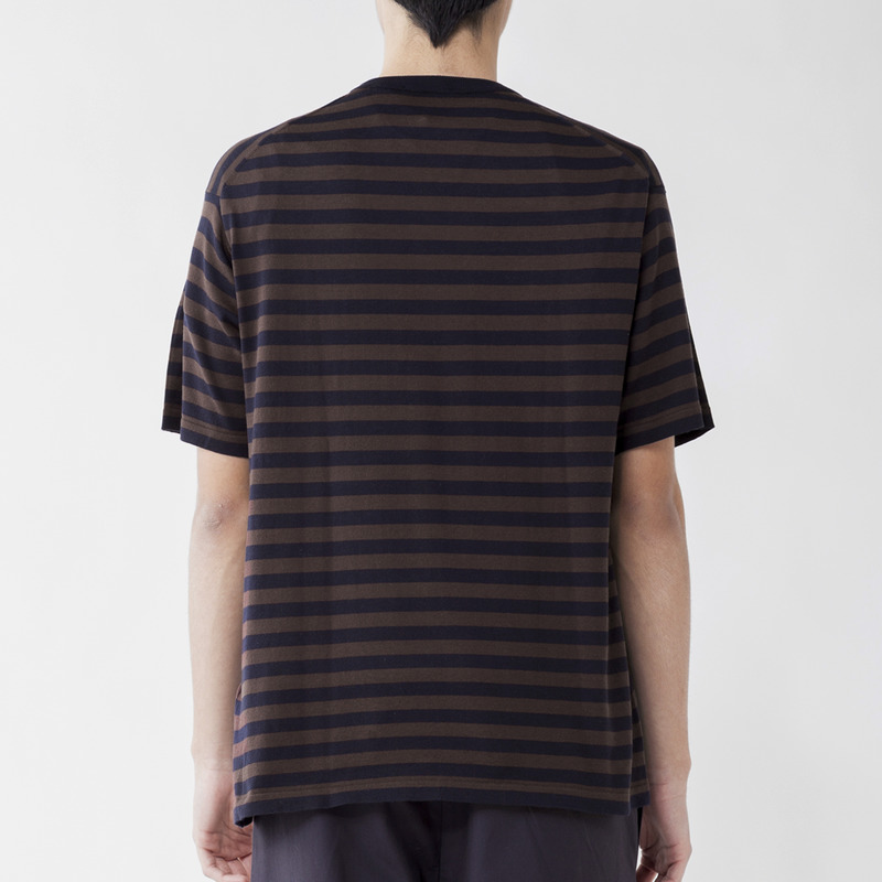 メンズ 30g 半袖クルーネックボーダーニット メンズ レディースニットのjohn Smedley ジョンスメドレー 公式オンラインショップ