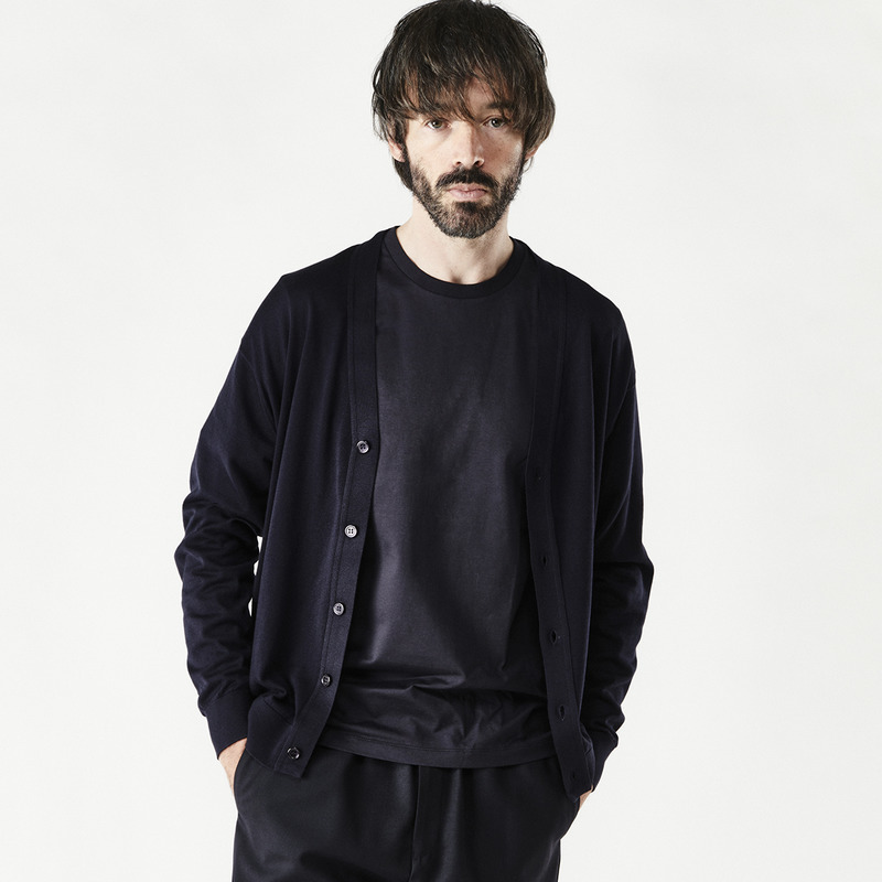 メンズ 30g 長袖vネックカーディガン メンズ レディースニットのjohn Smedley ジョンスメドレー 公式オンラインショップ