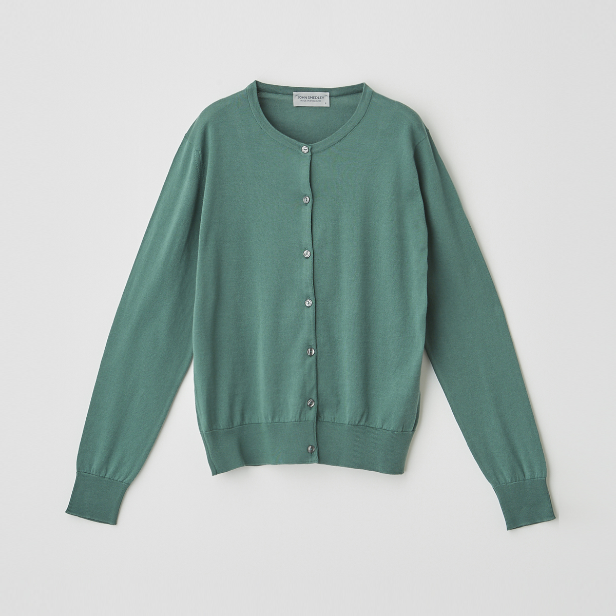 レディース 長袖クルーネックカーディガン メンズ レディースニットのjohn Smedley ジョンスメドレー 公式オンラインショップ