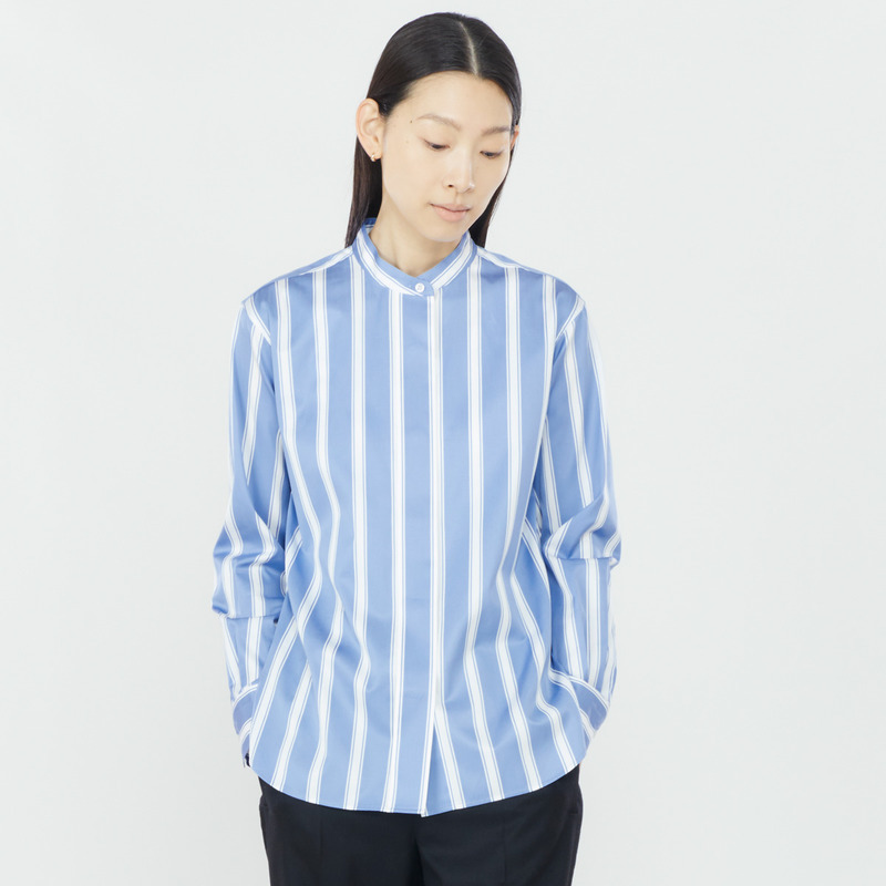 レディース ブロードスタンドカラーシャツ メンズ レディースニットのjohn Smedley ジョンスメドレー 公式オンラインショップ