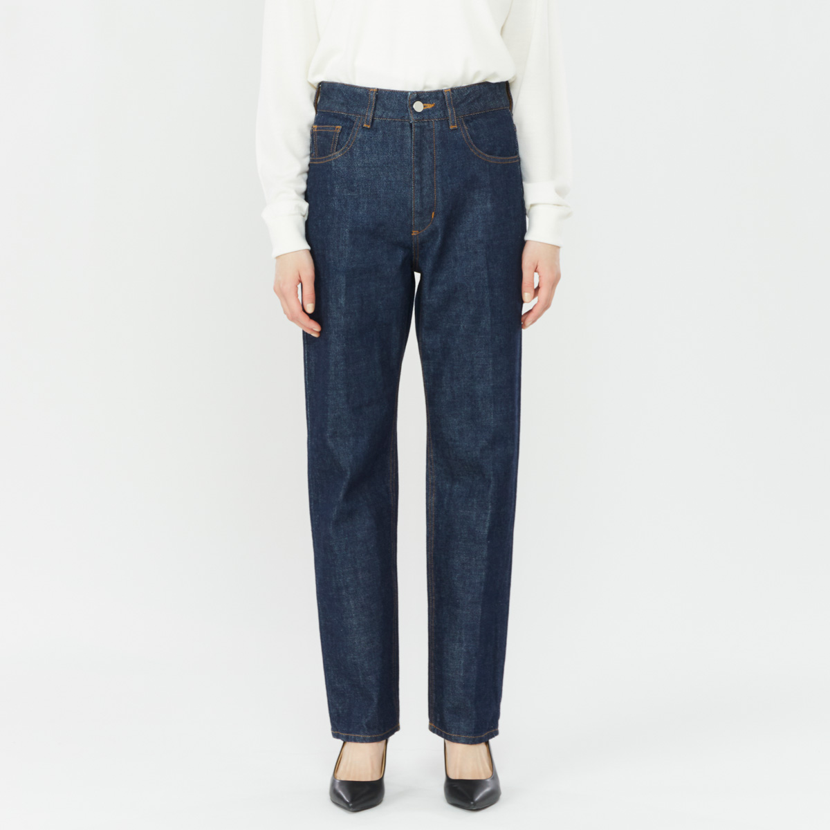 レディース ストレートデニムパンツ メンズ レディースニットのjohn Smedley ジョンスメドレー 公式オンラインショップ
