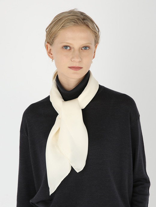 Silk twill Scarf｜solid colour 詳細画像 NO1(A2723PSF501) 1