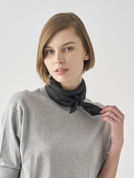 Silk twill Scarf｜solid colour 詳細画像 NO2(A2723PSF501) 1