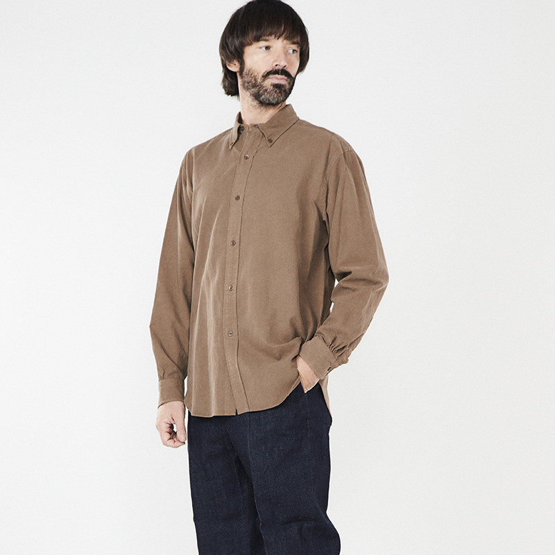 メンズ シルクサンドツイル ボタンダウンシャツ メンズ レディースニットのjohn Smedley ジョンスメドレー 公式オンラインショップ