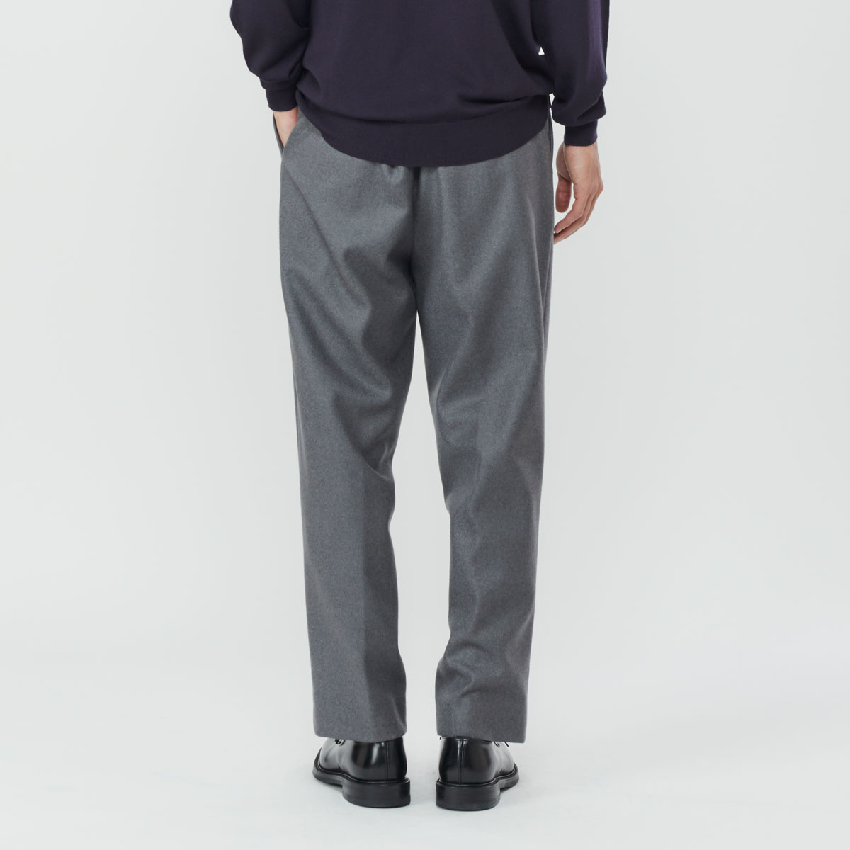 メンズ ウールカシミアフランネル ２プリーツパンツ メンズ レディースニットのjohn Smedley ジョンスメドレー 公式オンラインショップ