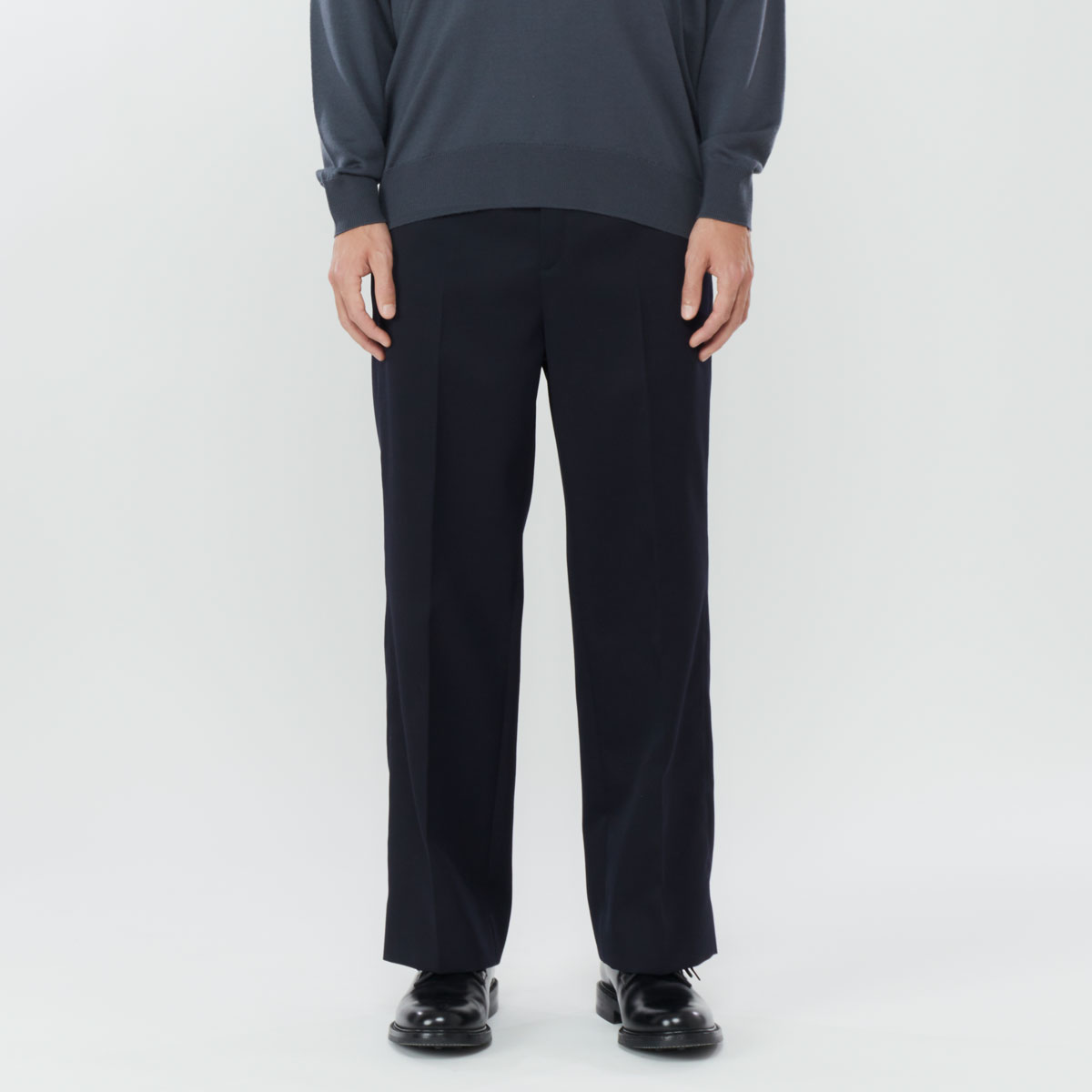 メンズ ウールギャバジン パイプドステムパンツ メンズ レディースニットのjohn Smedley ジョンスメドレー 公式オンラインショップ