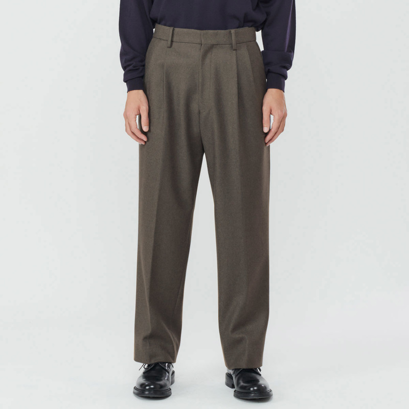 メンズ オフスケール ライトメルトン ２プリーツパンツ メンズ レディースニットのjohn Smedley ジョンスメドレー 公式オンラインショップ