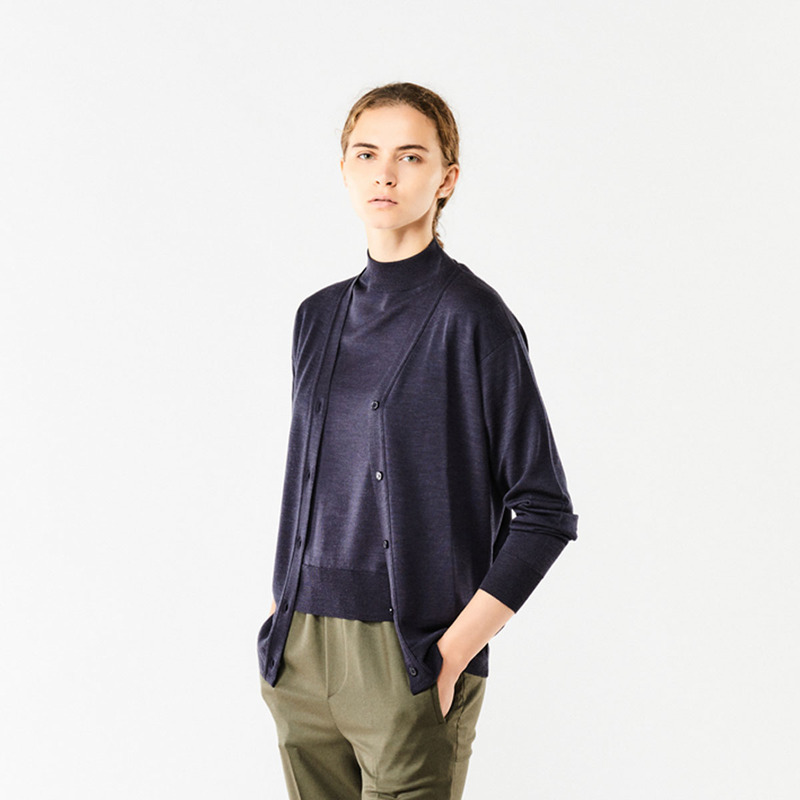 レディース 30g 長袖vネックカーディガン メンズ レディースニットのjohn Smedley ジョンスメドレー 公式オンラインショップ
