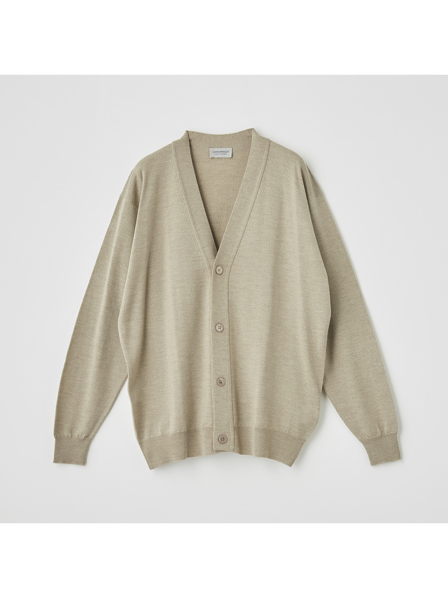 メンズ 24g 長袖vネックカーディガン メンズ レディースニットのjohn Smedley ジョンスメドレー 公式オンラインショップ