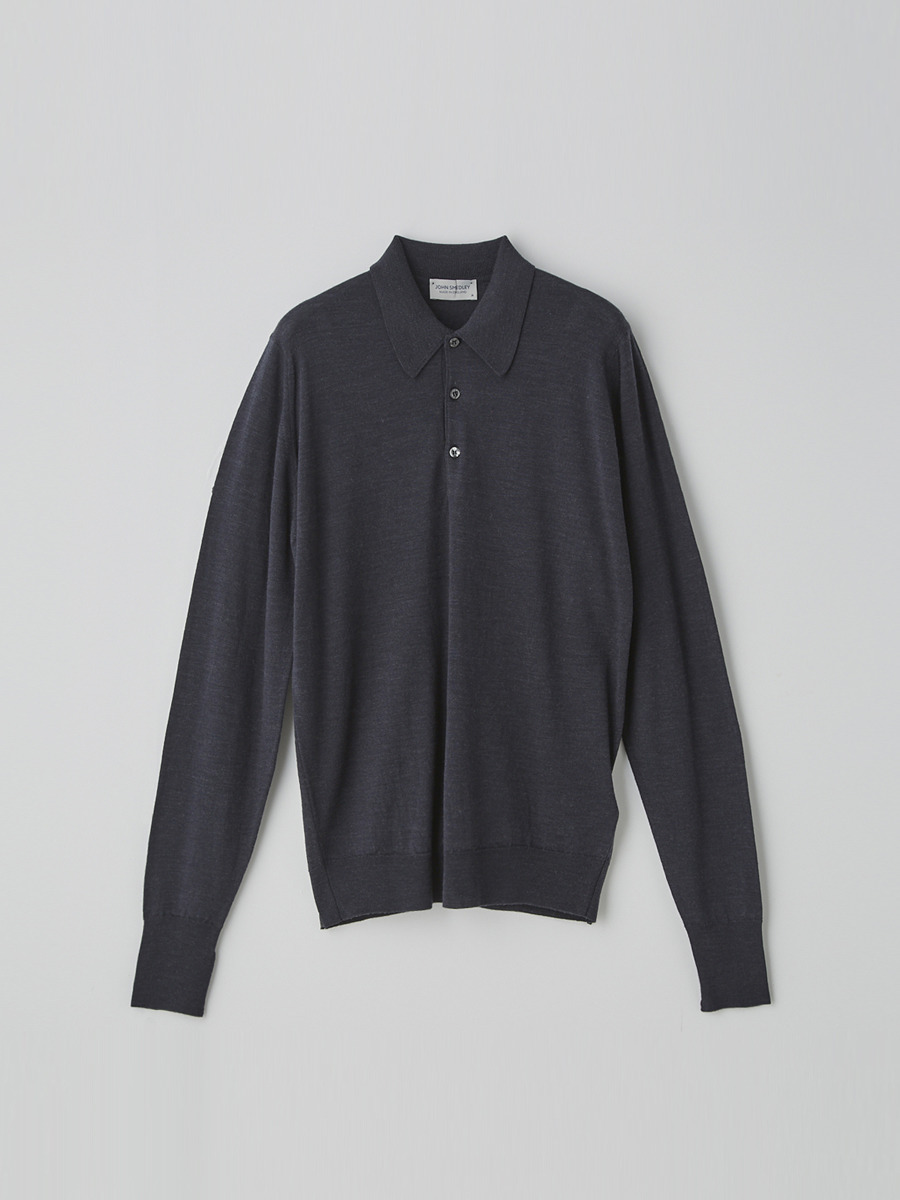 メンズ 30g 長袖ポロシャツ メンズ レディースニットのjohn Smedley ジョンスメドレー 公式オンラインショップ