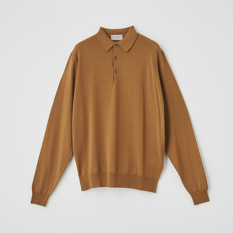 メンズ 30g 長袖ニットポロシャツ メンズ レディースニットのjohn Smedley ジョンスメドレー 公式オンラインショップ