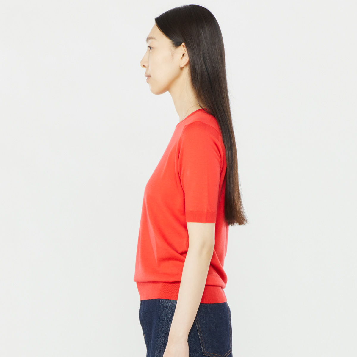レディース 30g 半袖クルーネックニット メンズ レディースニットのjohn Smedley ジョンスメドレー 公式オンラインショップ