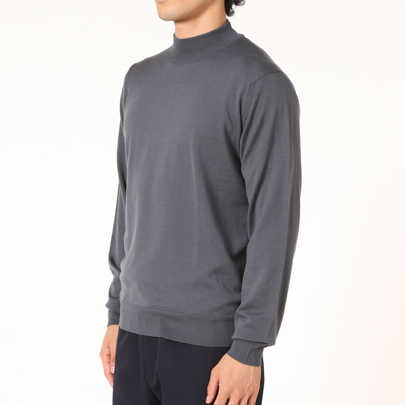 在庫あり 即納】 JOHN SMEDLEY ジョンスメドレーモックネック