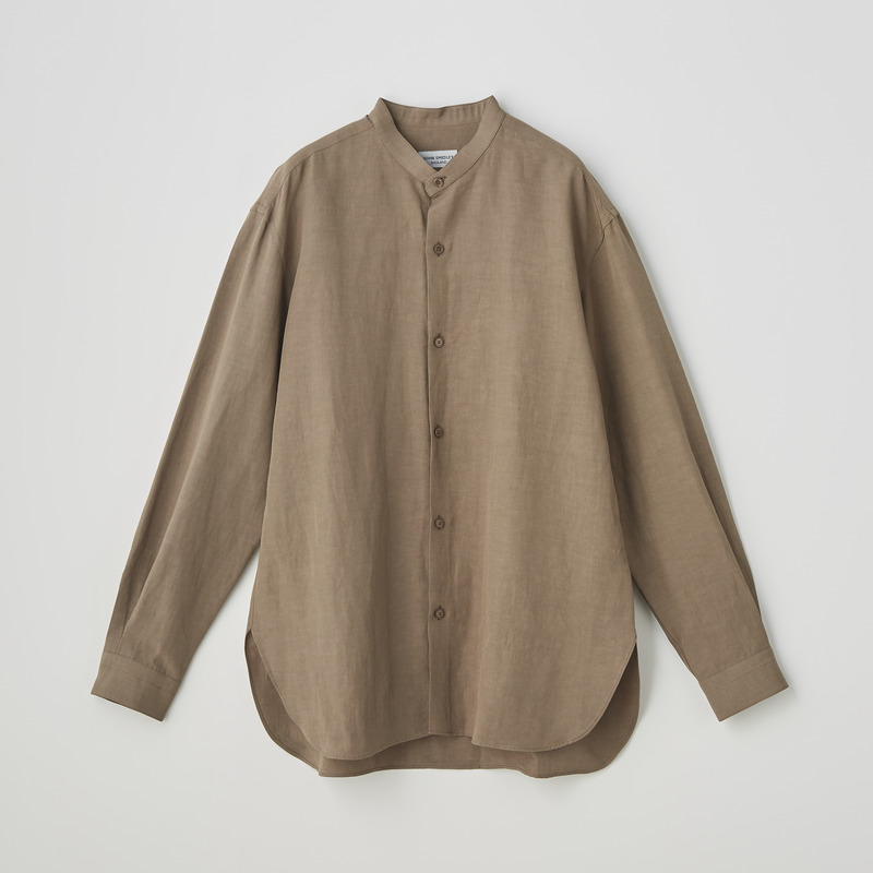 メンズ ヴィスコースリネン バンドカラーシャツ メンズ レディースニットのjohn Smedley ジョンスメドレー 公式オンラインショップ