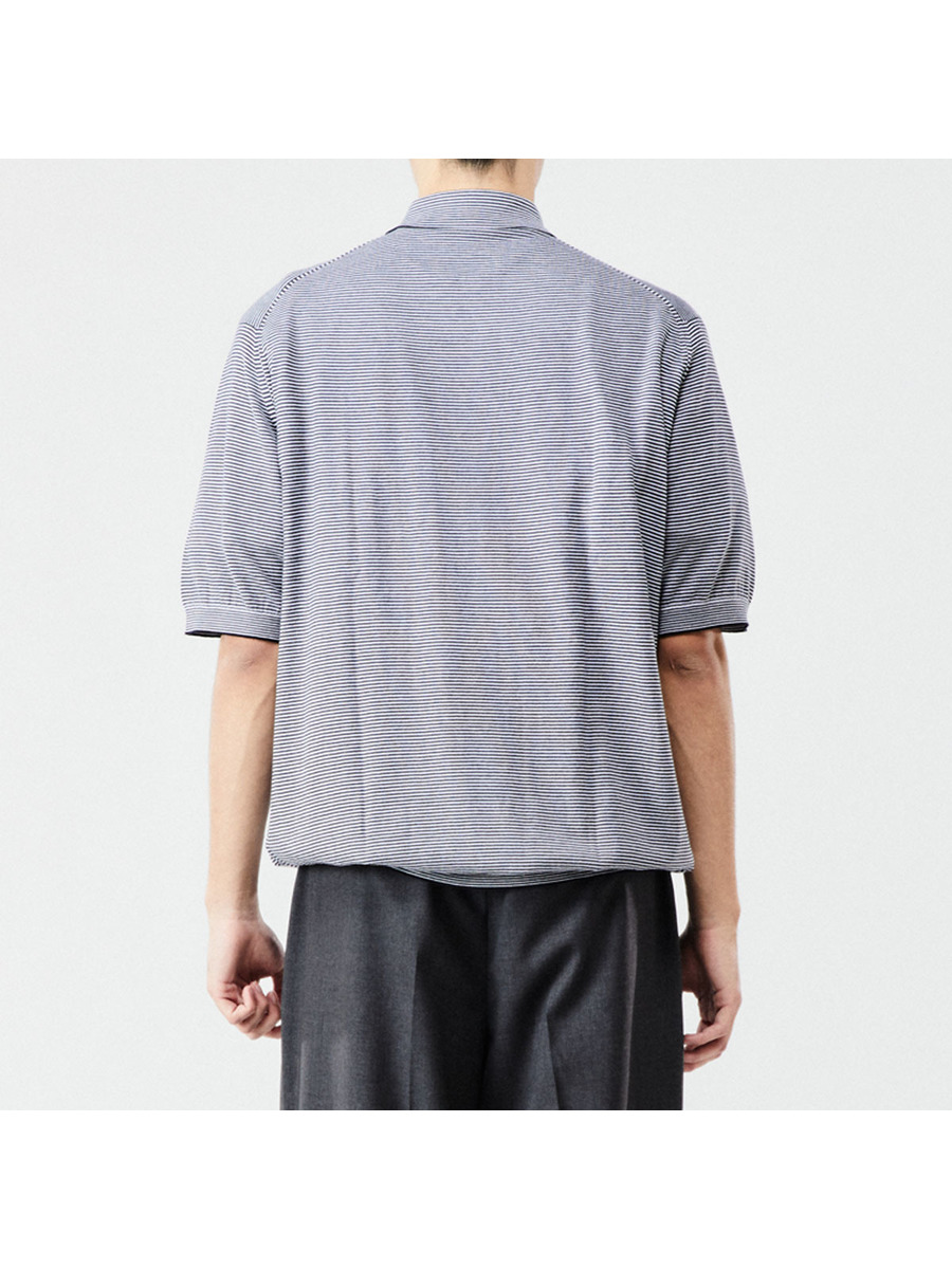 メンズ 30G 半袖 ニット ボーダー ポロシャツ|メンズ・レディースニットのJOHN SMEDLEY/ジョンスメドレー 公式オンラインショップ メンズ 30G 半袖 ニット ボーダー ポロシャツ|メンズ・レディースニットのJOHN SMEDLEY/ジョンスメドレー 公式オンラインショップ