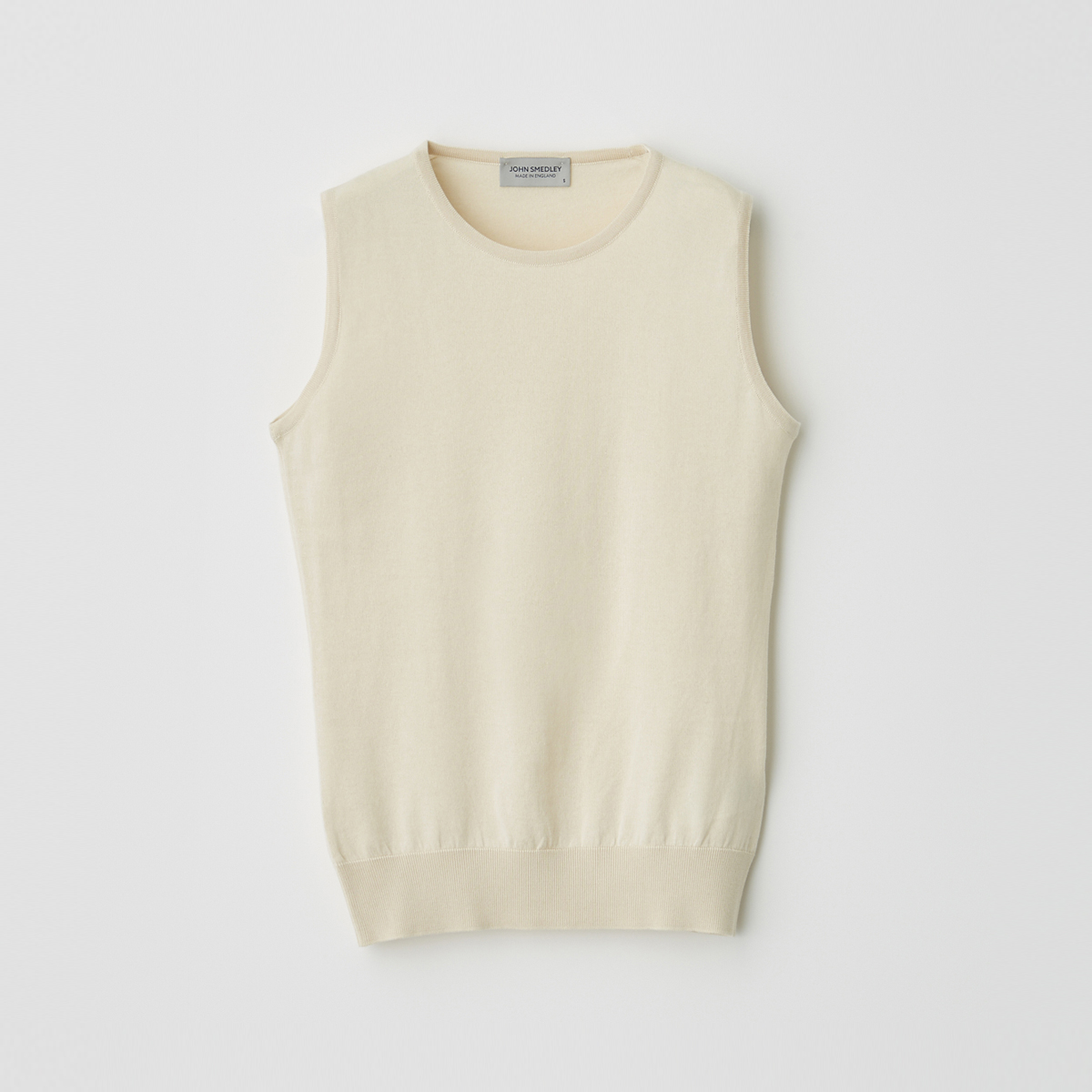 ジョンスメドレー JOHN SMEDLEY Vネック カットソー グリーン コットン ...
