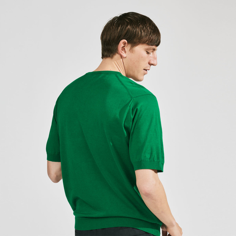 メンズ 30g 半袖クルーネックニット メンズ レディースニットのjohn Smedley ジョンスメドレー 公式オンラインショップ