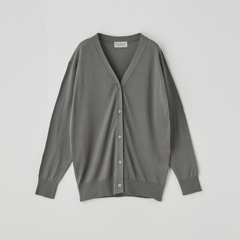 レディース 30g 長袖vネックカーディガン メンズ レディースニットのjohn Smedley ジョンスメドレー 公式オンラインショップ