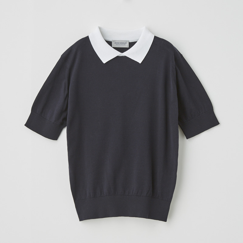 レディース 半袖ニットポロシャツ メンズ レディースニットのjohn Smedley ジョンスメドレー 公式オンラインショップ